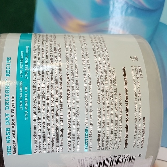 Carol's Daughter Wash Day Delight Dream Detangler Jelly Cream Conditioner 567g - Picture 2 of 3